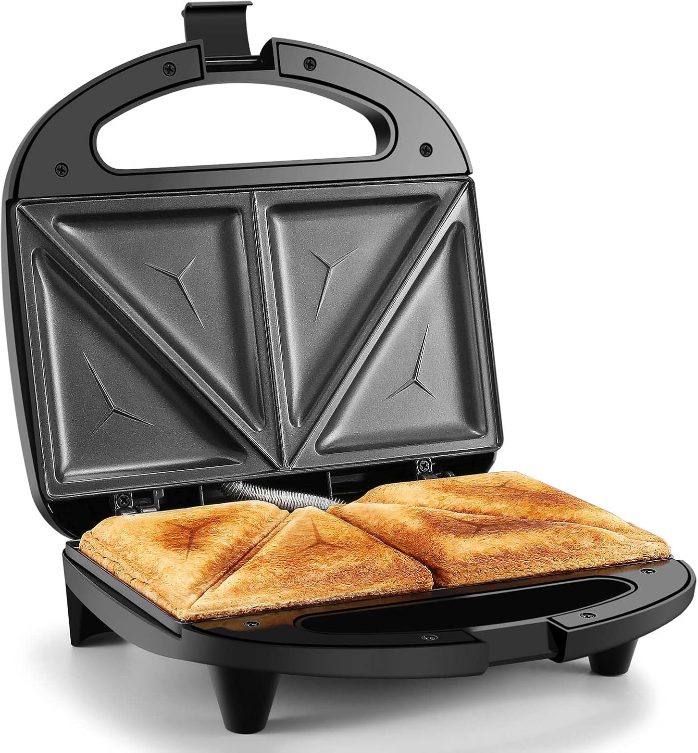 Sandwich Press Grill - Sandwich Maker, 2-Slice Grilled Cheese Maker