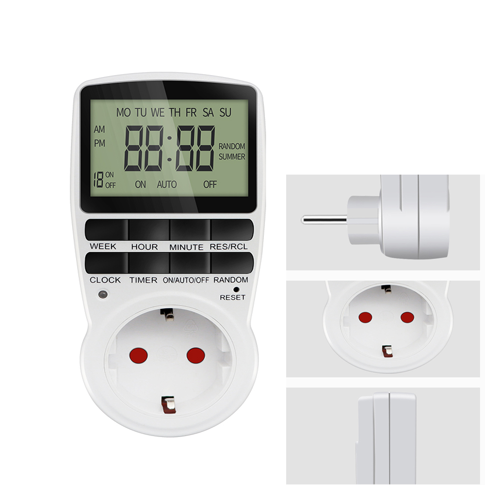 Kitchen Appliances Outlet - Digital Timer Switch Electronic 12/24 Hour