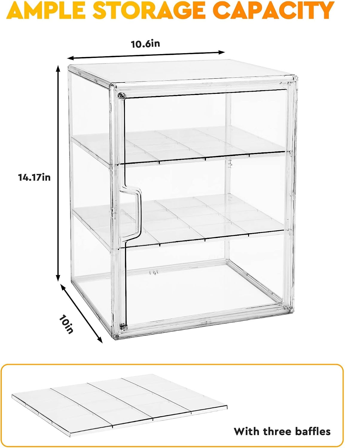 Pastry Display Case,Bread Box  - Kitchen Appliances Shelves recension och pris