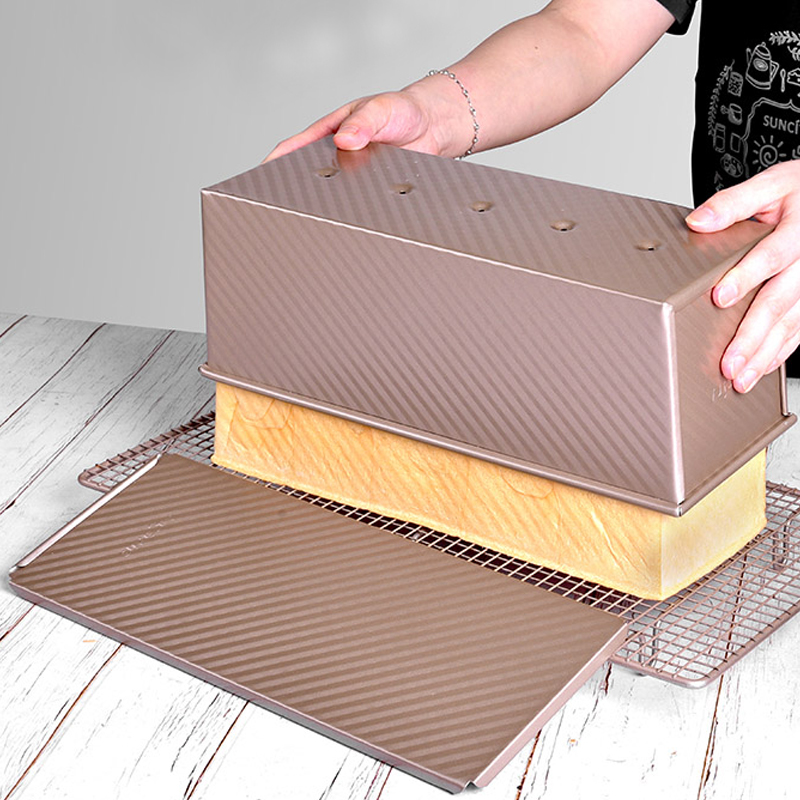 Kitchen Toast Mold with Lid Ba - Kitchen Appliances Shelves recension och pris