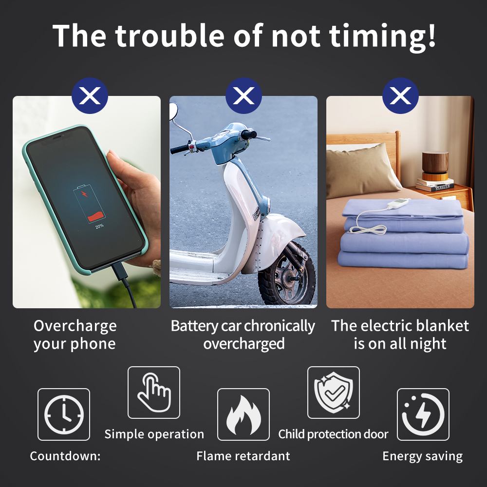 USB Type-C Timer Switch Digita - Kitchen Appliances Outlet recension och pris