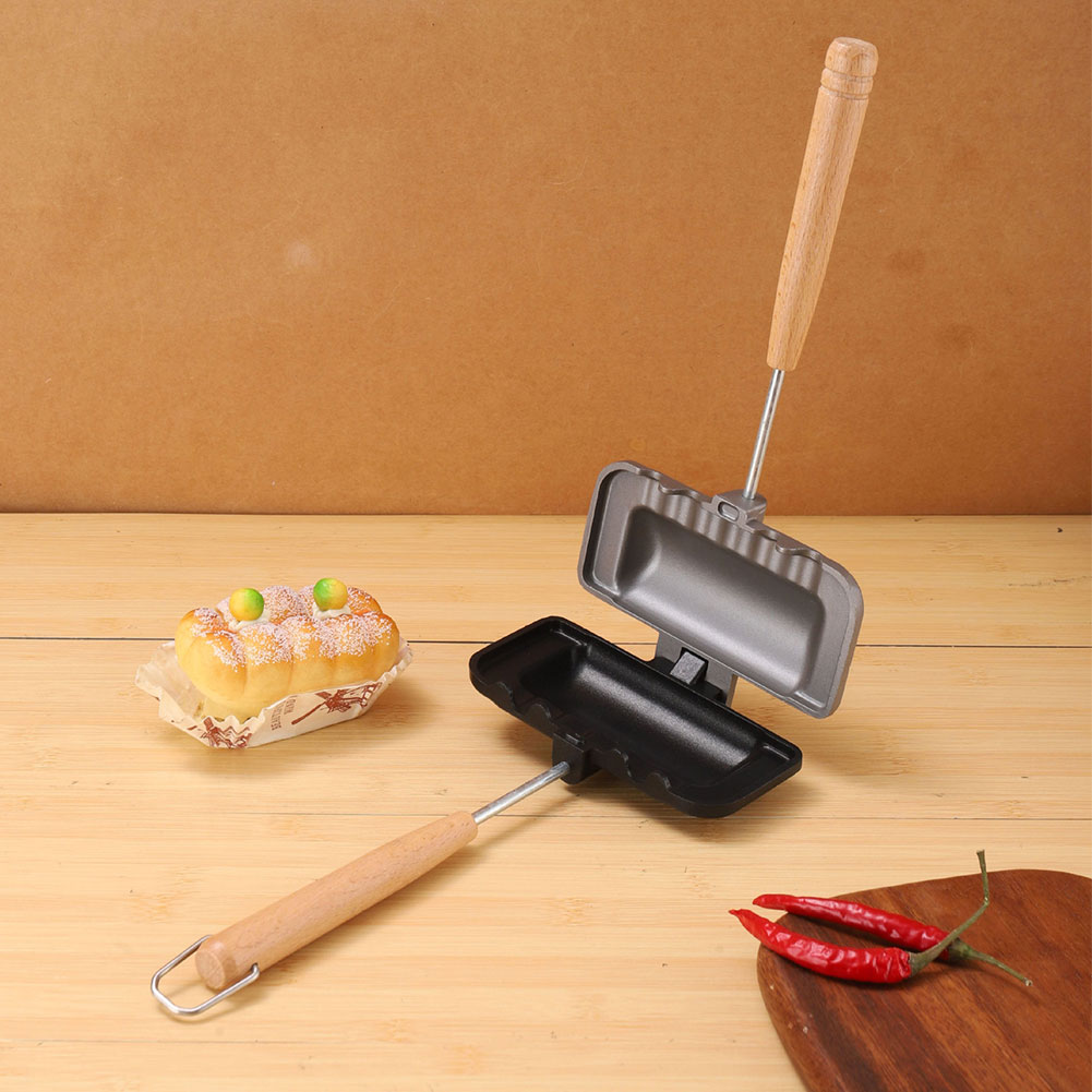 Hot Dog Toaster Non Stick Alum - Sandwich Press Grill recension och pris