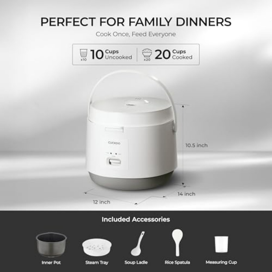 Basic Rice Cooker 10-Cup Uncoo - Rice Cooker 10 Cup recension och pris