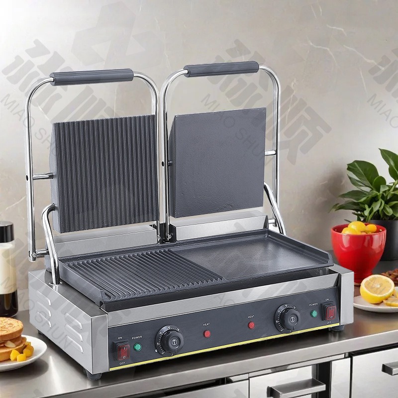 Commercial Electric Grill Pres - Sandwich Press Grill recension och pris
