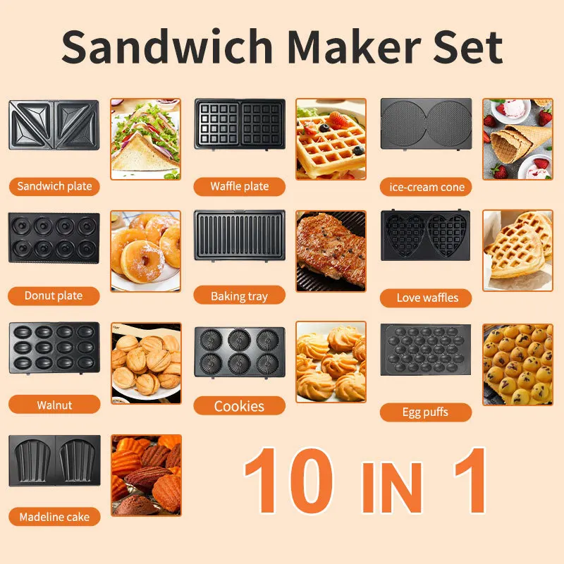 220/110V Household Appliances  - Sandwich Press Grill recension och pris