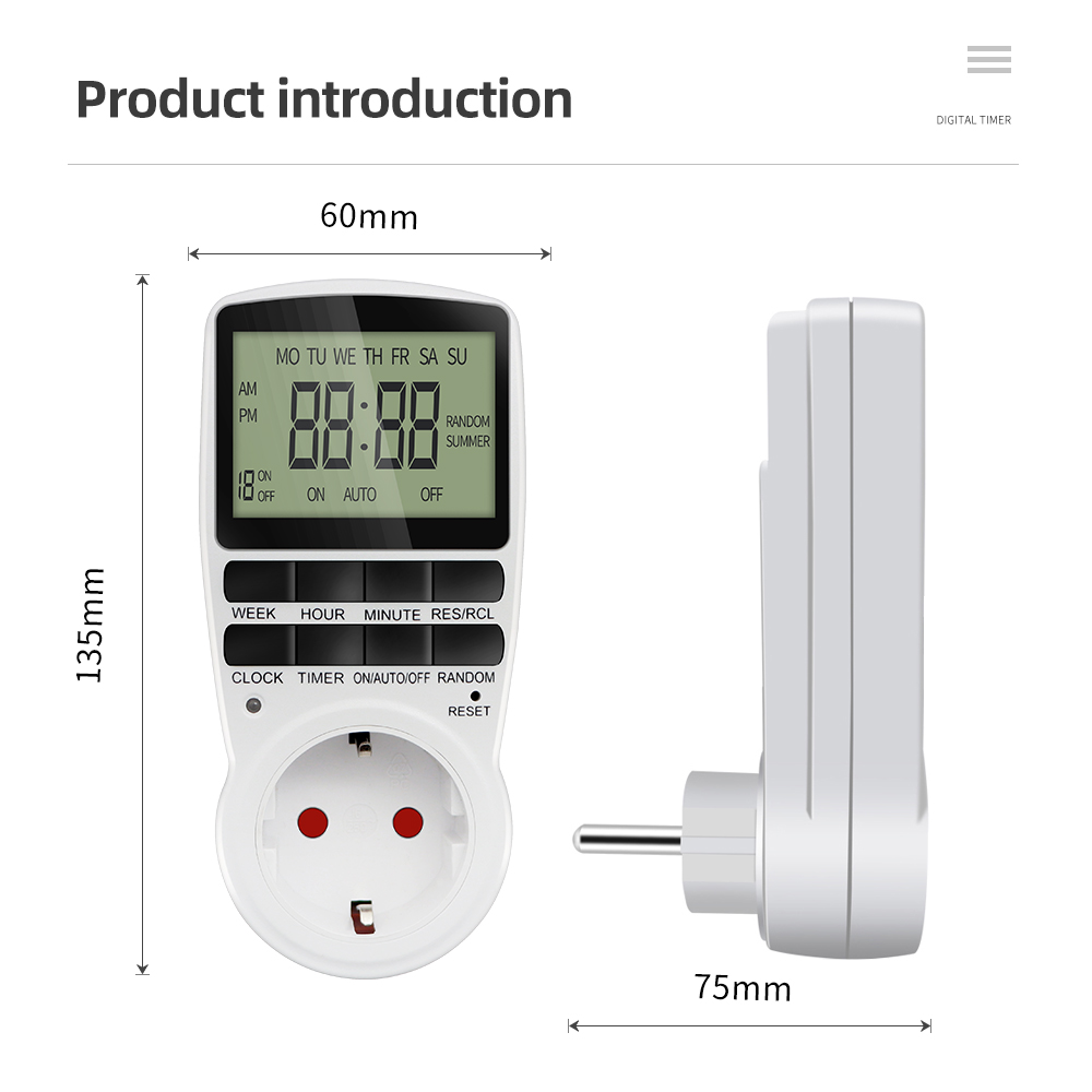 Digital Timer Switch Electroni - Kitchen Appliances Outlet recension och pris