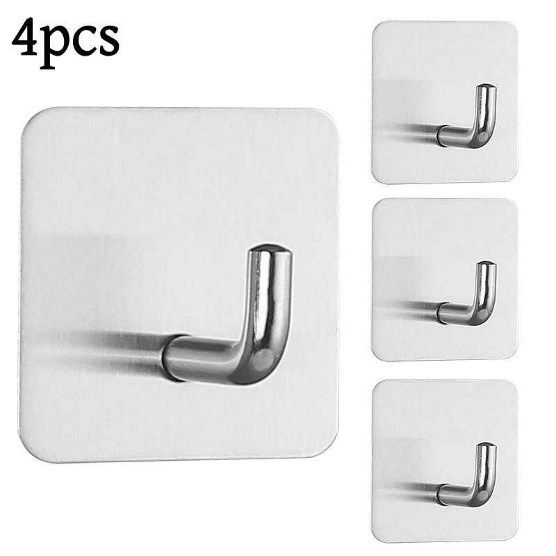 2-4pcs Self-Adhesive Wall Hook - Kitchen Appliances Shelves recension och pris