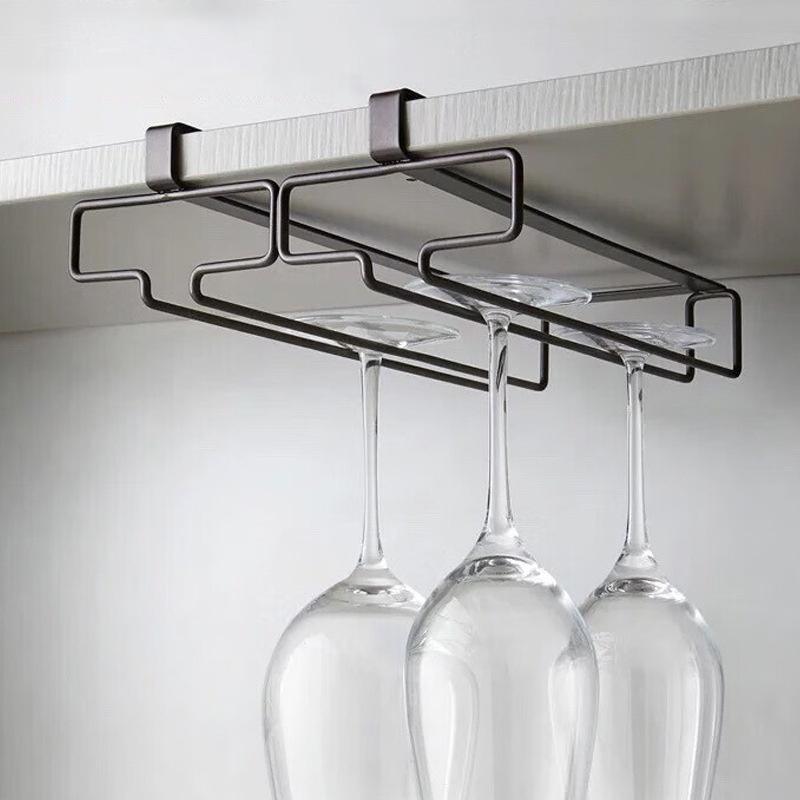 No Drilling Metal Wine Glass H - Kitchen Appliances Shelves recension och pris