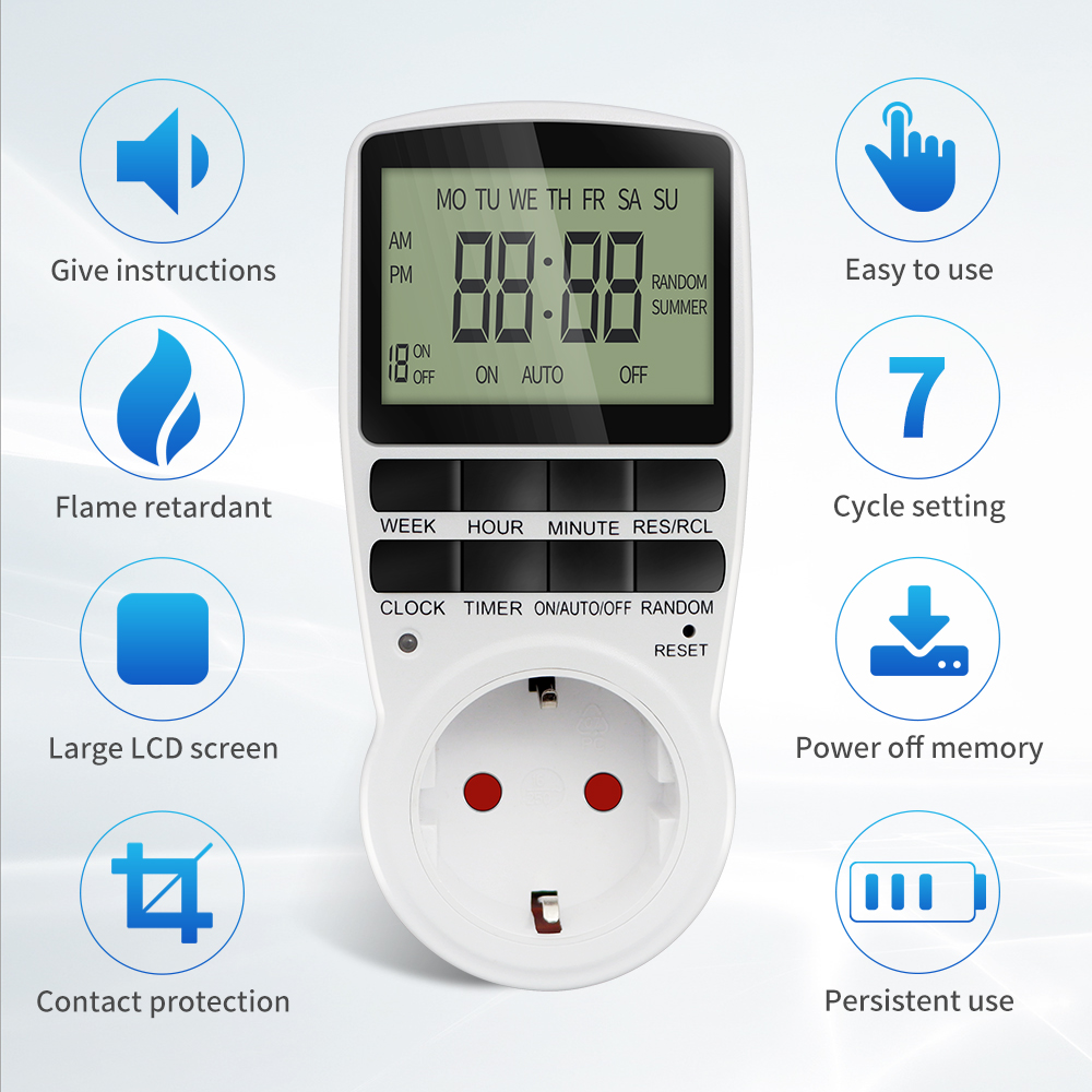 Electronic Digital Timer Switc - Kitchen Appliances Outlet recension och pris